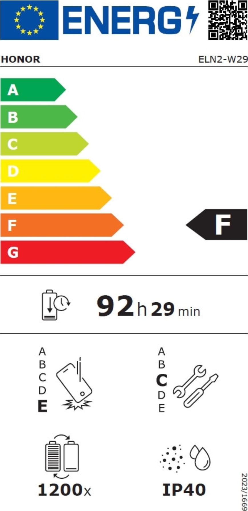 Energy label