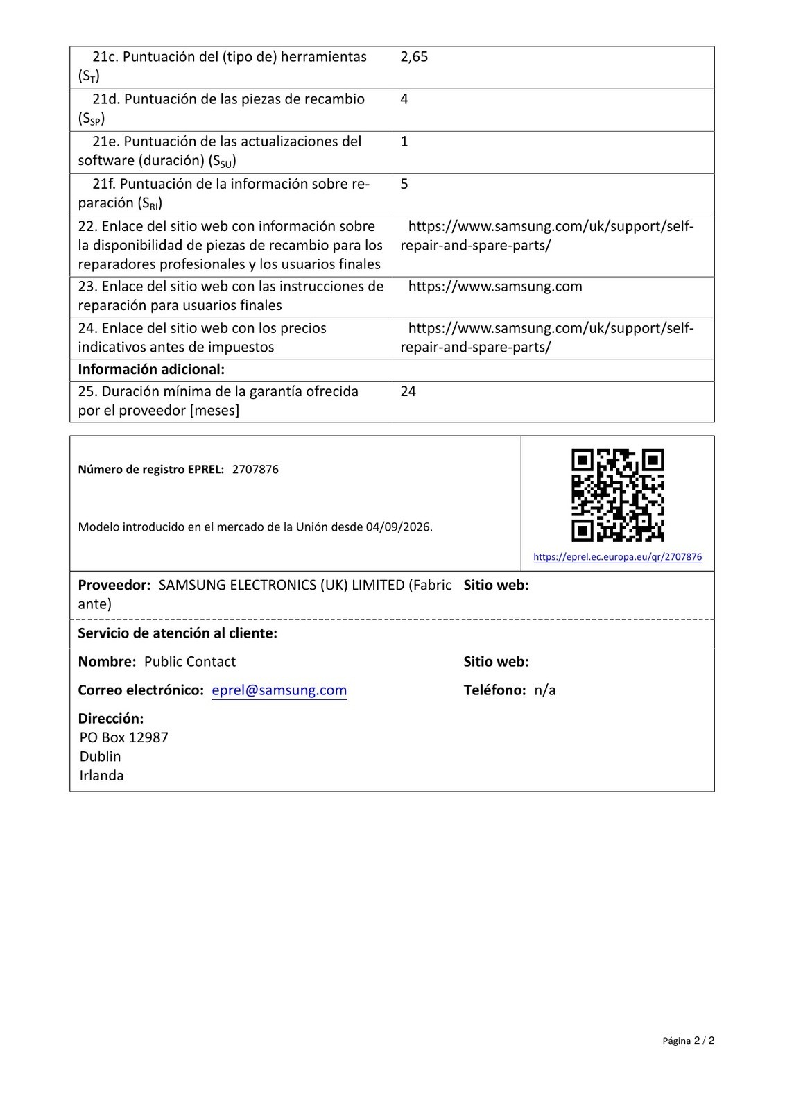 Fiche produit